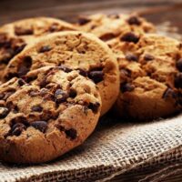 Cookies com Gotas de Chocolate